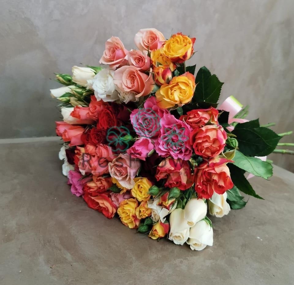 Букет цветов из: Розы в Красково