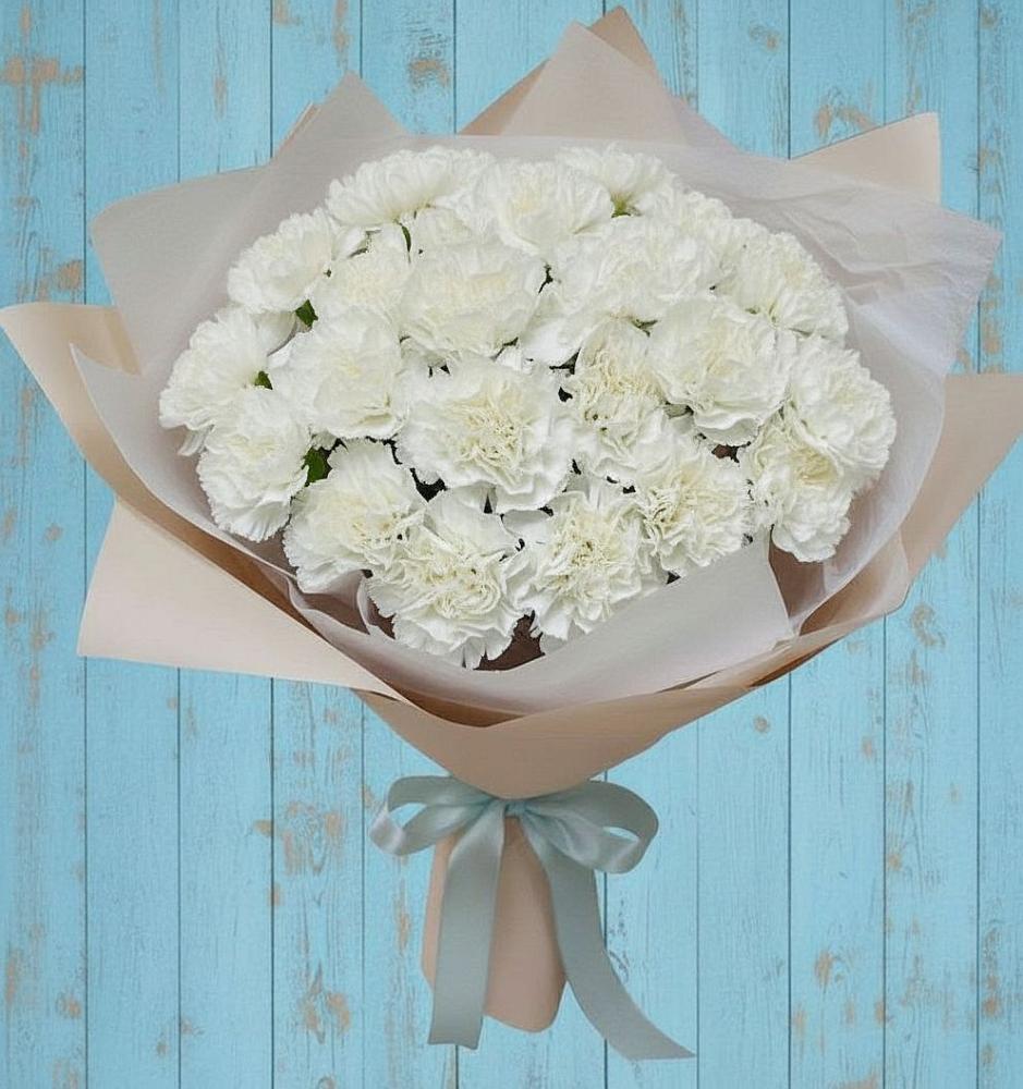 Букет цветов из: Гвоздики в Красково