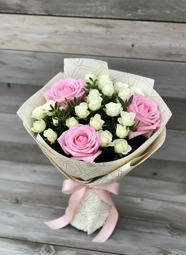 Букет цветов из: Розы в Красково