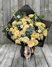 Букет цветов из:  Розы и Лизиантусы #REPLACE_PRED# Красково