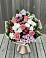Букет цветов из: Альстромерии, Гвоздики, Розы и Хризантемы в Красково