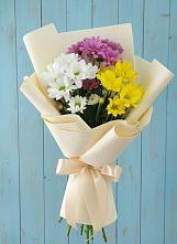 Букет цветов из:  Хризантемы #REPLACE_PRED# Красково