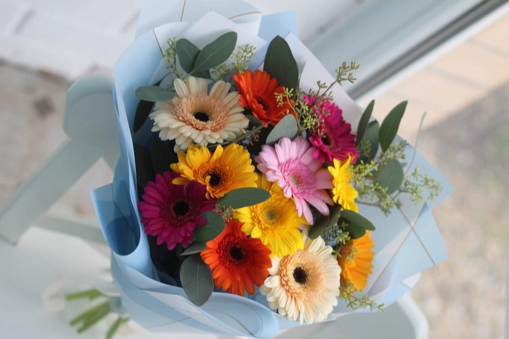 Букет цветов из: Герберы в Красково