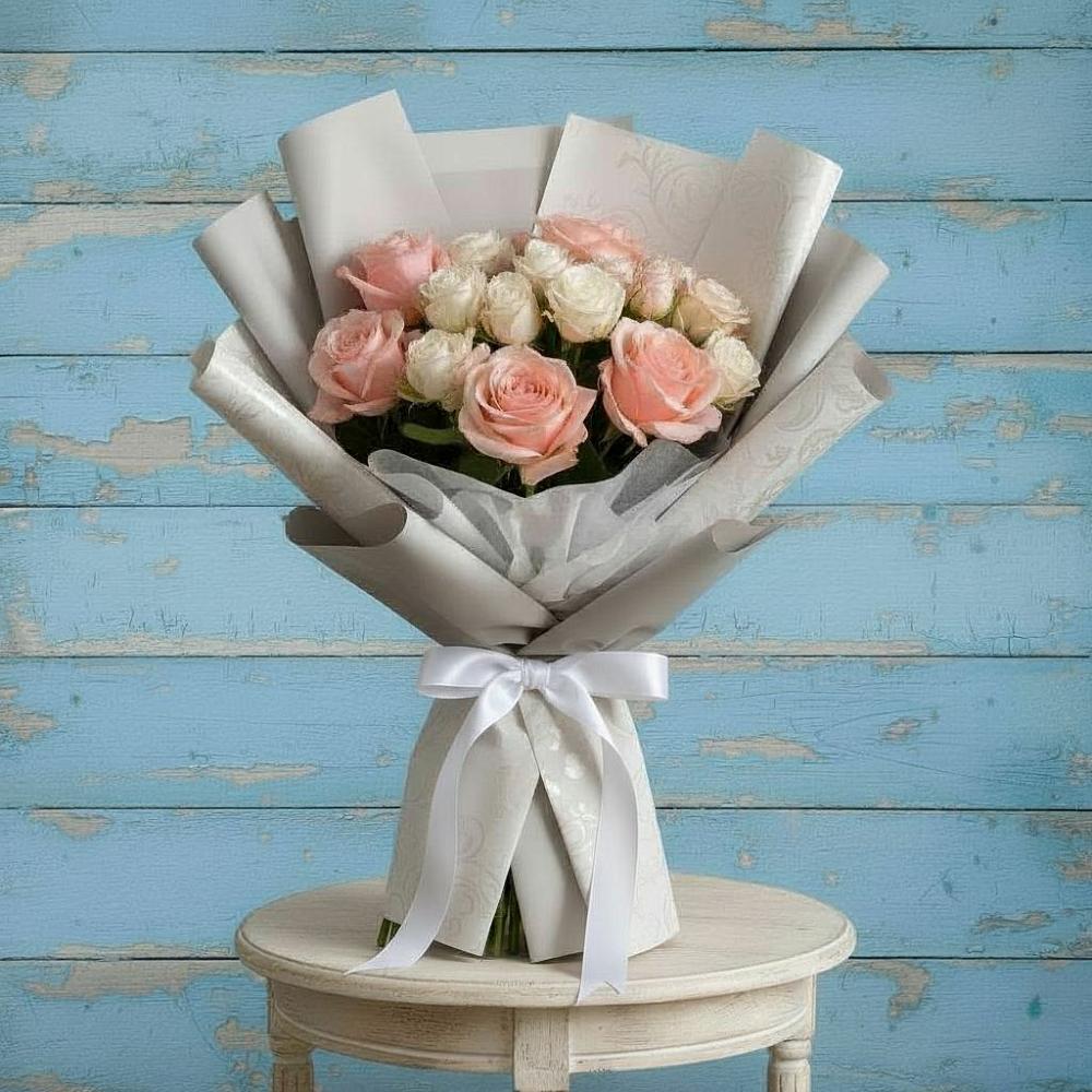 Букет цветов из: Розы в Красково