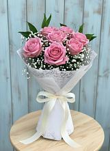 Букет цветов из:  Розы в Красково