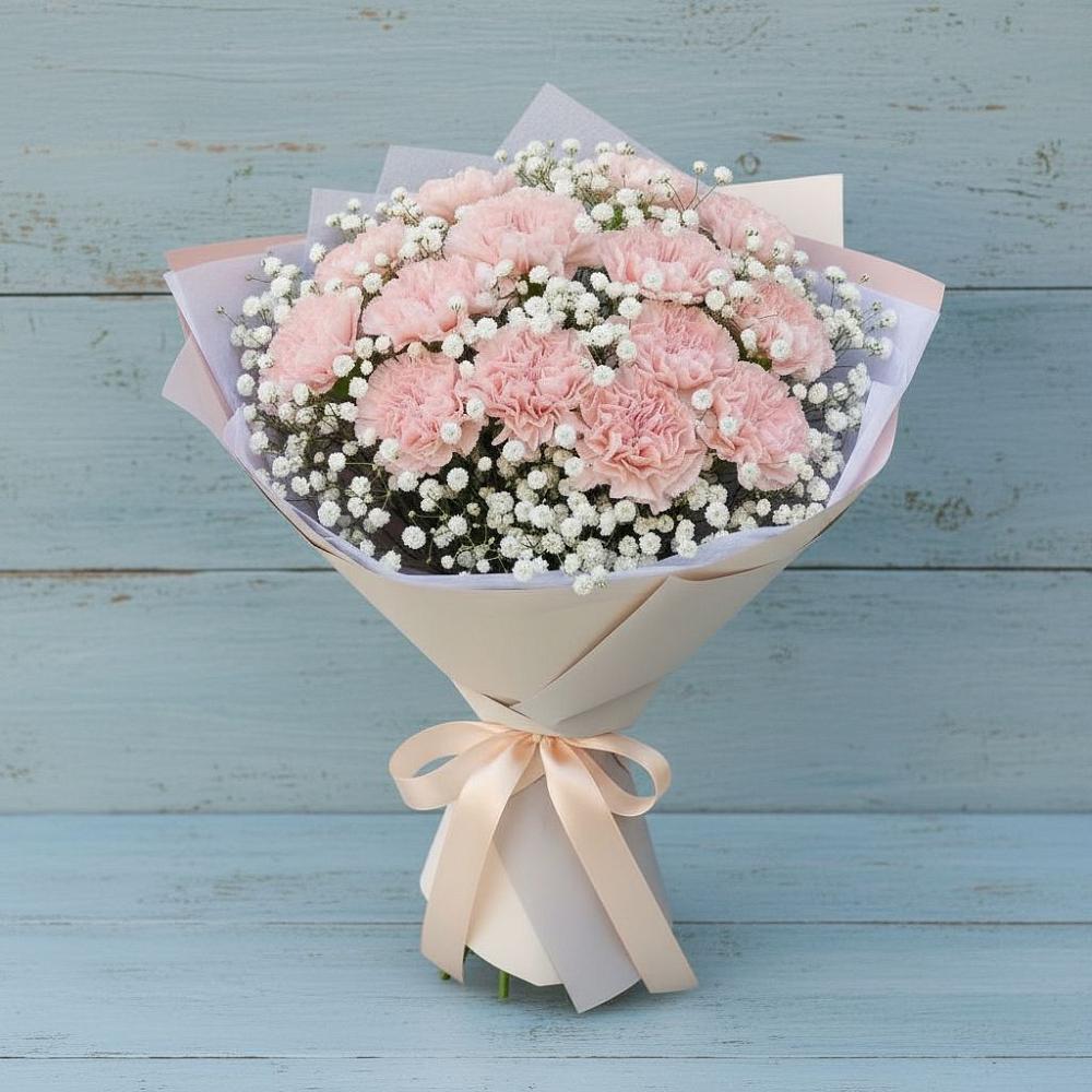 Букет цветов из: Гвоздики в Красково