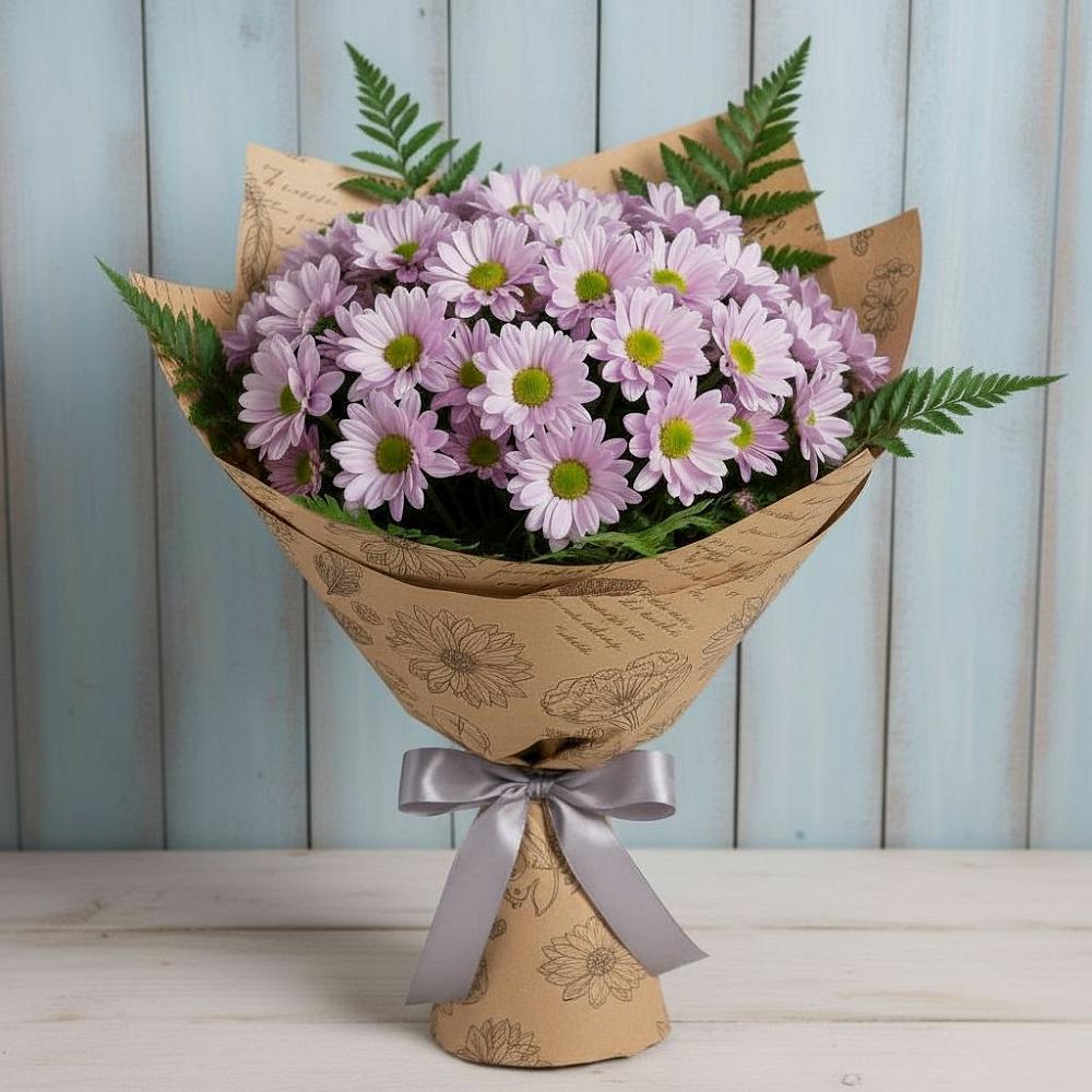 Букет цветов из: Хризантемы в Красково