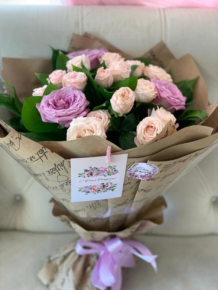 Букет цветов из: Розы в Красково