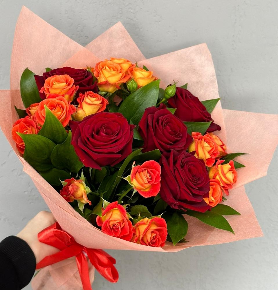 Букет Любовь и восторг в Красково