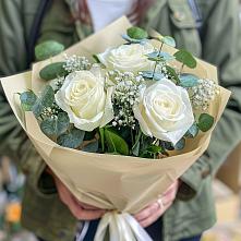 Букет цветов из:  Розы в Красково