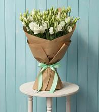 Букет цветов из:  Лизиантусы в Красково