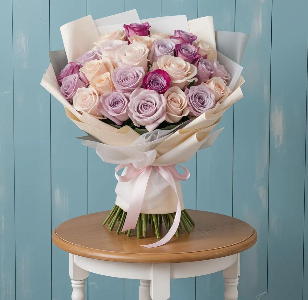 Букет цветов из: Розы в Красково