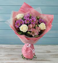 Букет цветов из:  Герберы в Красково