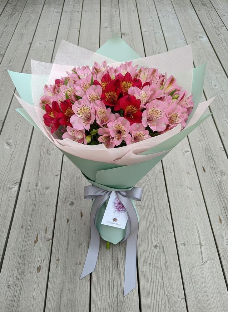 Букет цветов из: Альстромерии в Красково