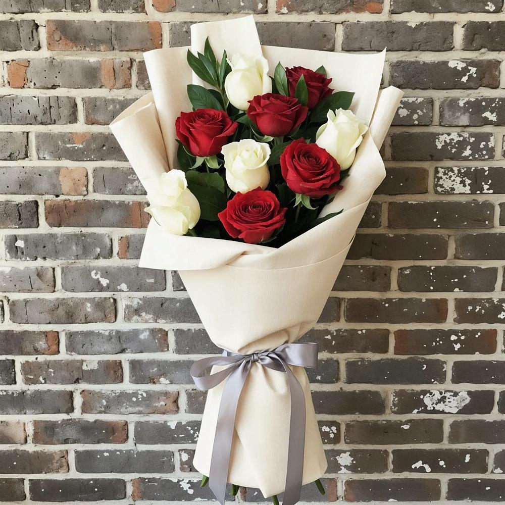 Букет цветов из: Розы в Красково