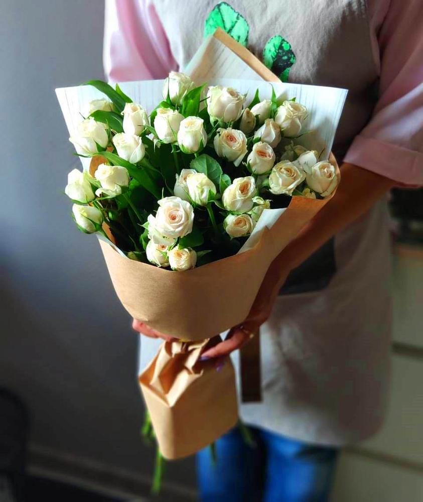 Букет цветов из: Розы в Красково