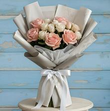 Букет цветов из:  Розы в Красково
