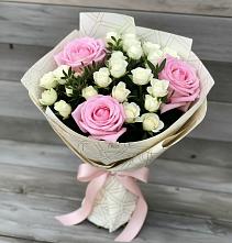 Букет цветов из:  Розы в Красково