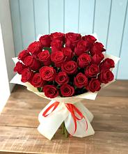 Букет 29 Красных роз в Красково