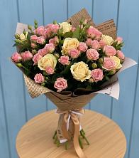 Букет цветов из:  Розы в Красково