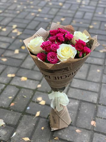 Букет цветов из: Розы в Красково