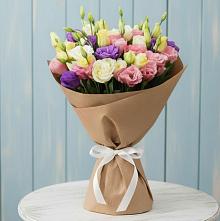 Букет цветов из:  Лизиантусы в Красково