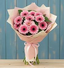 Букет цветов из:  Герберы в Красково