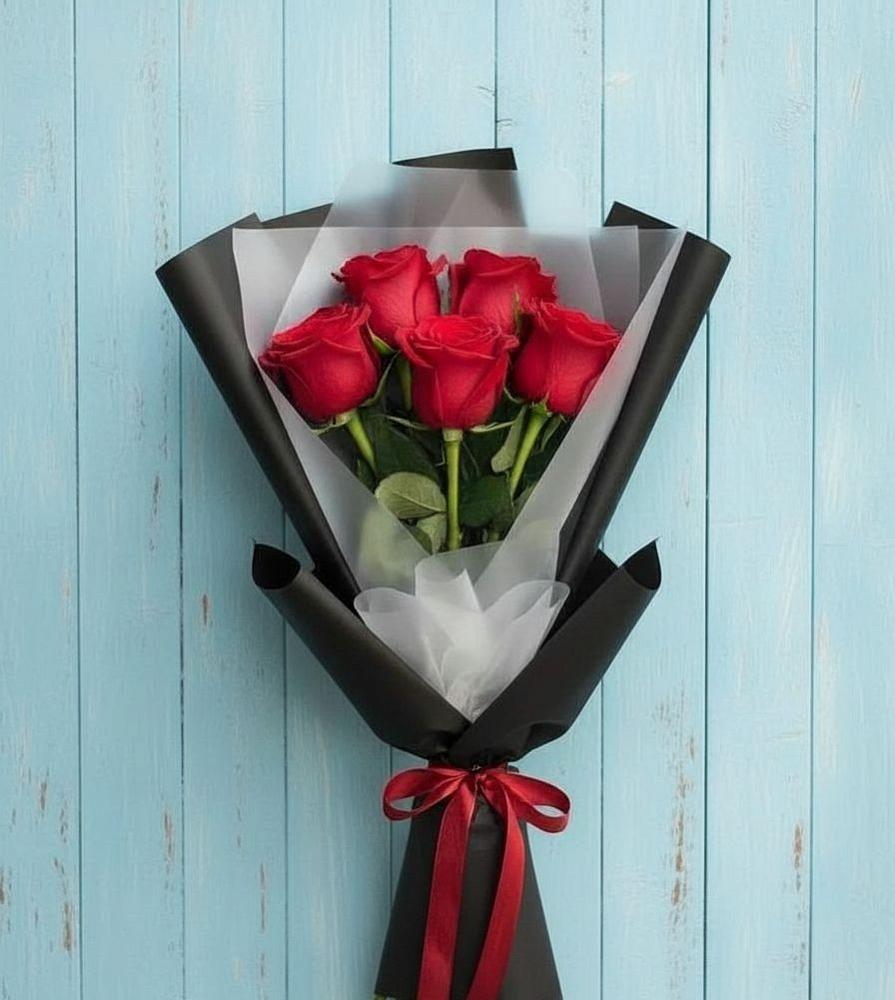 Букет цветов из: Розы в Красково